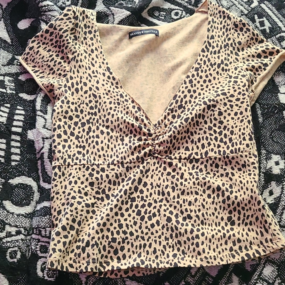 Brandy cheetah Gina top